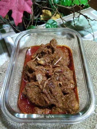 Langkah Gampang Menyiapkan Resep Rendang daging sapi yang Lezat Anti Ribet, Mantap