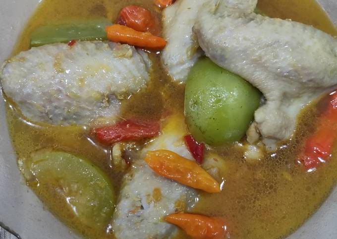 Resep Sayap Ayam Asam Pedas, Sempurna