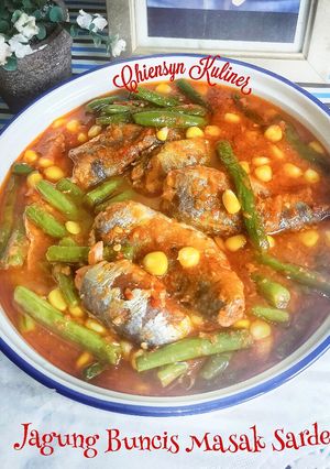 Foto resep Jagung Buncis Masak Sarden
