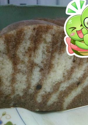 Foto resep Puding susu zebra