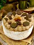 Angel Food Cake con Cremoso al Cioccolato