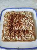 Gâteau façon opéra praliné et café