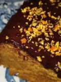 Torta de zanahoria y naranja sin azúcar, sin harina