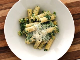 菠菜瑞可達起司義大利麵 Pasta con Spinaci e Ricotta