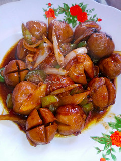 Foto resep Bakso goreng kecap