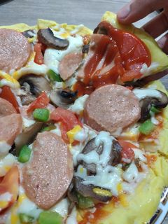 عکسی از دستور پیتزا پپرونی