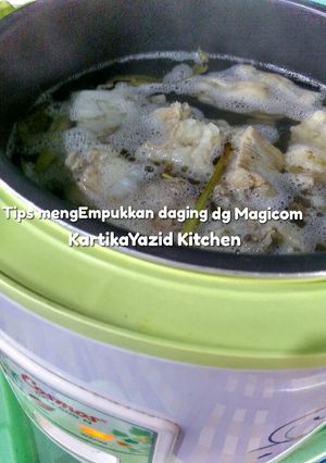 Foto resep Tips mengEmpukkan daging dg Magicom