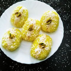 Malai Cham cham A picture of Malai Cham cham.