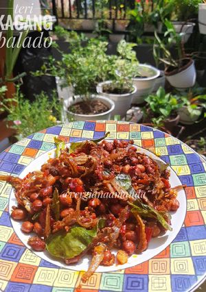 Foto resep Teri kacang balado