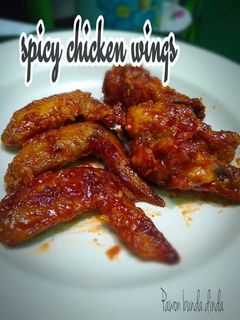 Foto resep Spicy chicken wings