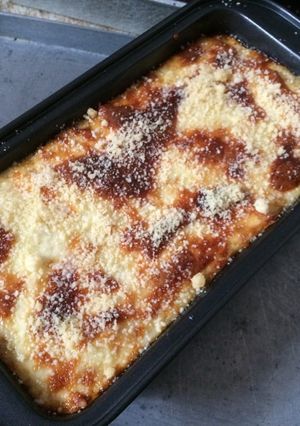 Foto resep Baked Fettucini Bolognese