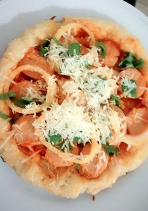 Foto resep Pizza teflon homemade simple endeezz!!!