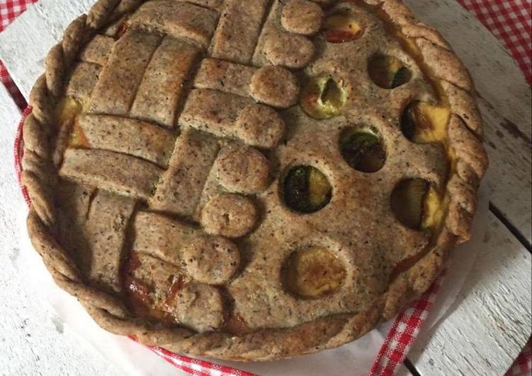 Recetta di Veloce Crostata salata di grano saraceno