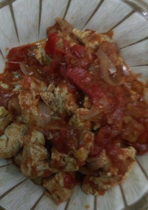 A picture of Egg sauce.