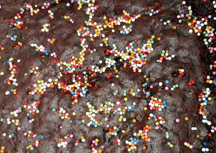 Brownies kukus lembut ekonomis by haan *no mixer no oven*