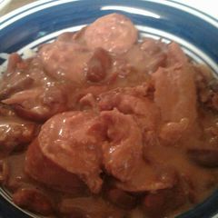 A picture of Monday Red Beans and Rice.