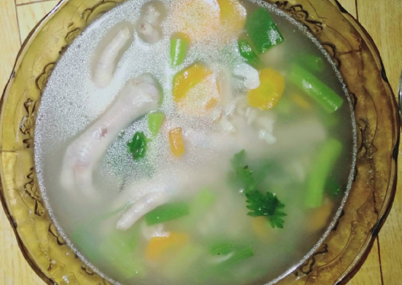 Sayur Sop Ceker Ayam