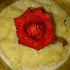 A picture of Rice kheer.