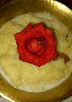 A picture of Rice kheer.