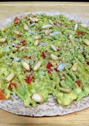 Foto principal de Fajitas integrales con crudites - vegana