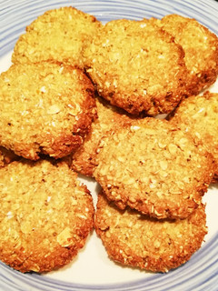 Una foto de Cookies de avena y naranja