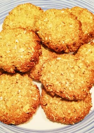 Una foto de Cookies de avena y naranja