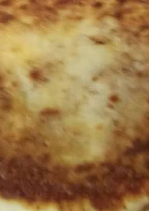 A picture of My pizza dough .