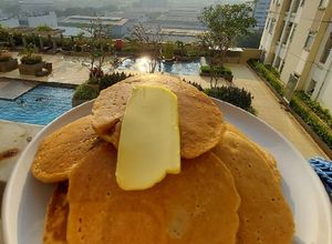 Foto resep Oat Banana Pancake (Gluten Free)