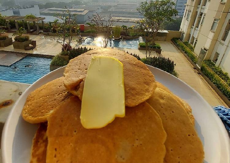 Masakan Populer Oat Banana Pancake (Gluten Free) Paling Enak