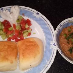 A picture of Pav bhaji.