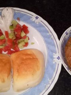 A picture of Pav bhaji.