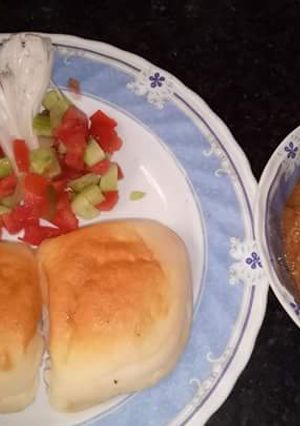 A picture of Pav bhaji.