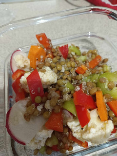 A picture of Lentil and Quinoa Salad.