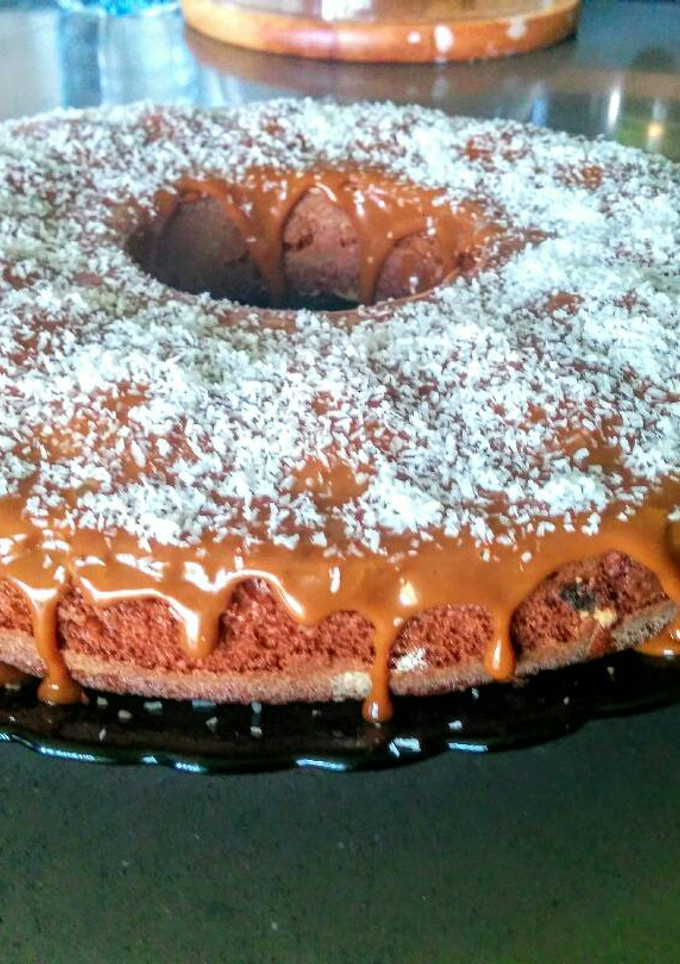 Una foto de Pastel de dulce de leche