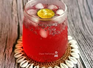 Gambar Sirap Grenadine, Limau Kasturi & Biji Selasih