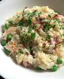 Pancetta Risotto – Rice Cooker Method