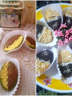 صورة لوصفة صابلي بريستيج بذوقين الليمون والشكولا😋😋😋