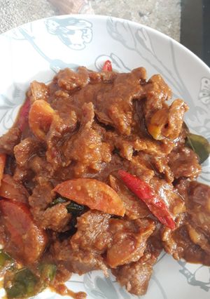 Foto resep Krengsengan Daging Simple