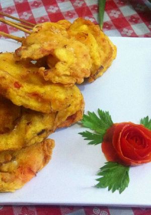 Foto resep Sate Udang Goreng