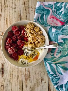 Una foto de Desayuno saludable