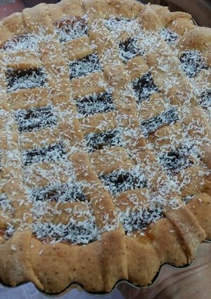 Una foto de Pastafrola con aceite!