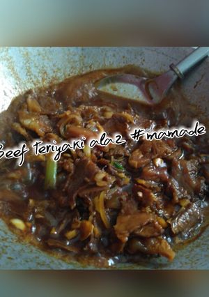 Foto resep Beef sapi teriyaki mamade
