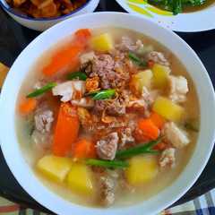 A picture of Sop iga sapi.