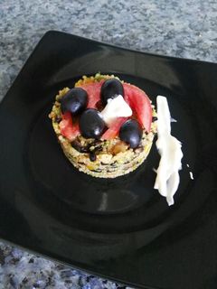Una foto de Cuscús de quinoa, brócoli y magro