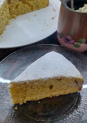 Una foto de Torta Matera de Mandarina en Licuadora 🍊