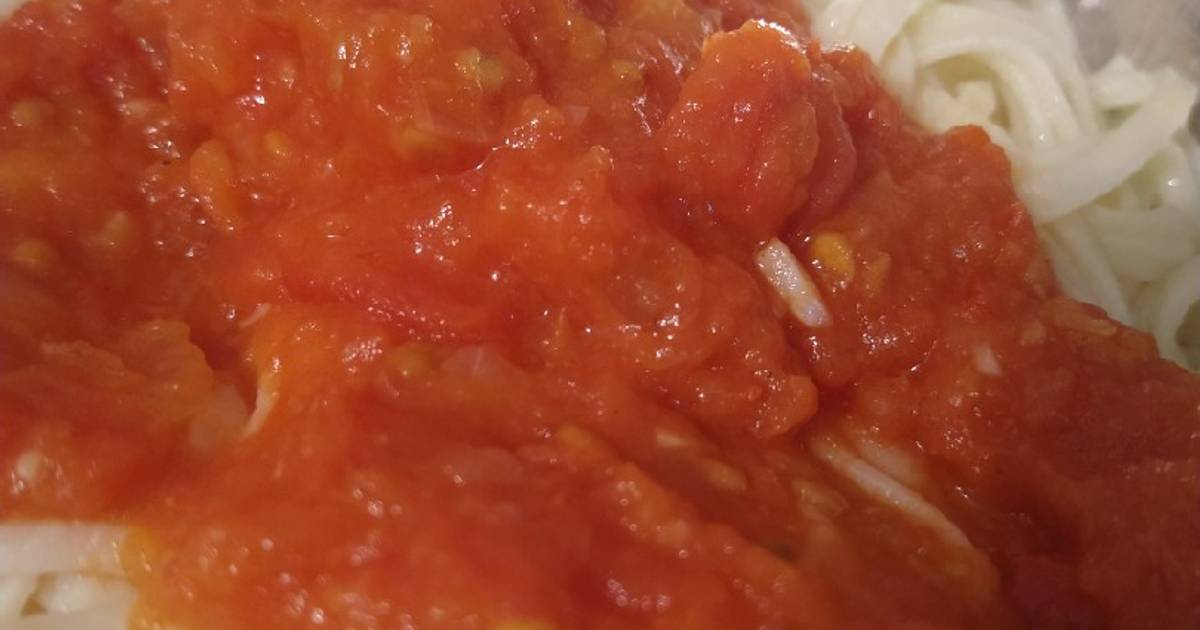 Salsa de tomate express y con el tomate que sea! Receta de Los Hand