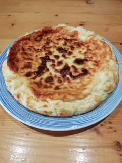 Una foto de Pastel de queso Las Viñas