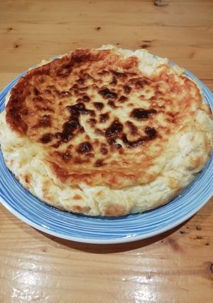 Una foto de Pastel de queso Las Viñas