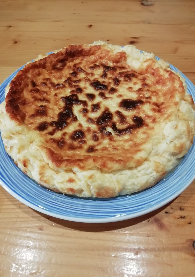 Una foto de Pastel de queso Las Viñas