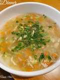 Soup gà tổ yến rau củ - bé ăn dặm